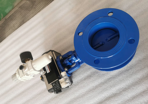 RTO、VOCS煙氣處理氣動蝶閥_除塵氣動通風(fēng)蝶閥